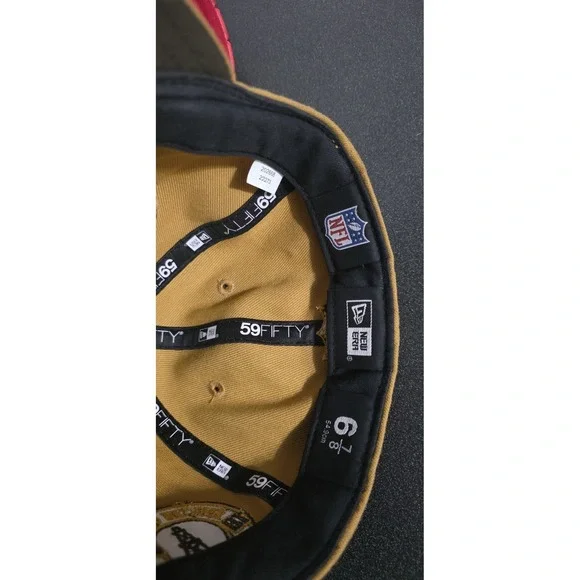 3pc New Era Hat Cap Houston Oilers Texans Sz 6 7/8 Fitted NFL Football Texas EUC - Picture 8 of 9